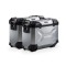 Σετ βάσεων και βαλιτσών SW-Motech TRAX ADV 37LT. KTM 390 Adventure X/R ασημί