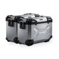 Σετ βάσεων και βαλιτσών SW-Motech TRAX ADV 45LT. KTM 390 Adventure X/R ασημί