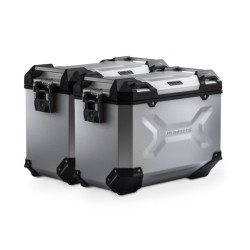 Σετ βάσεων και βαλιτσών SW-Motech TRAX ADV 45LT. KTM 390 Adventure X/R ασημί