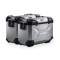 Σετ βάσεων και βαλιτσών SW-Motech TRAX ADV 45LT. KTM 390 Adventure X/R ασημί