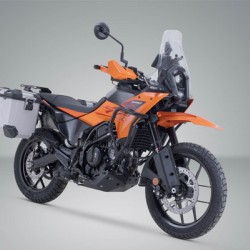 Σετ βάσεων και βαλιτσών SW-Motech TRAX ADV 45LT. KTM 390 Adventure X/R ασημί