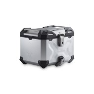 Σετ βάσης και βαλίτσας topcase SW-Motech TRAX ADV BMW F 450 GS ασημί (χωρίς BMW σχάρα)