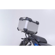 Σετ βάσης και βαλίτσας topcase SW-Motech TRAX ADV BMW F 450 GS ασημί (χωρίς BMW σχάρα)