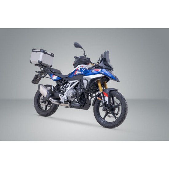 Σετ βάσης και βαλίτσας topcase SW-Motech TRAX ADV BMW F 450 GS ασημί (χωρίς BMW σχάρα) Σετ βάσης και βαλίτσας topcase SW-Motech TRAX ADV BMW F 450 GS ασημί (χωρίς BMW σχάρα)