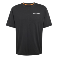 T-shirt Adidas Terrex μαύρο multi climacool