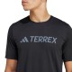 T-shirt Adidas Terrex Logo Tech μαύρο multi climacool