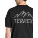 T-shirt Adidas Terrex Mountain Graphic μαύρο
