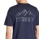 T-shirt Adidas Terrex Mountain Σκούρο Μπλε