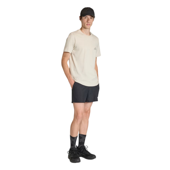 T-shirt Adidas Terrex Mountain Graphic μπεζ T-shirt Adidas Terrex Mountain Graphic μπεζ