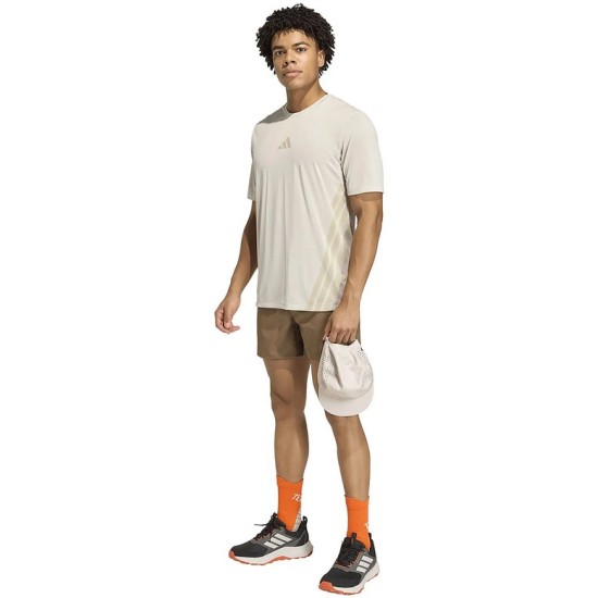T-shirt Adidas Terrex Xperior climacool+ μπεζ