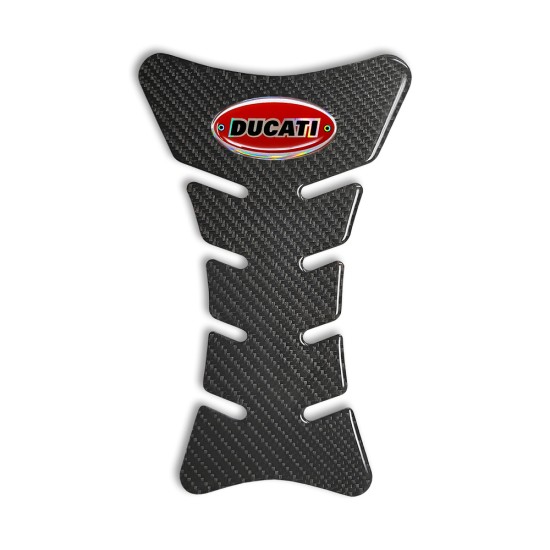 Tankpad QTR 3D Sport Ducati real fiber Tankpad QTR 3D Sport Ducati real fiber