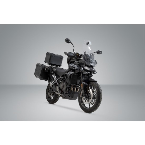 Ολοκληρωμένο σετ βάσεων και βαλιτσών SW-Motech TRAX ADV Triumph Tiger 900 GT/Rally/Pro -23 μαύρο 
