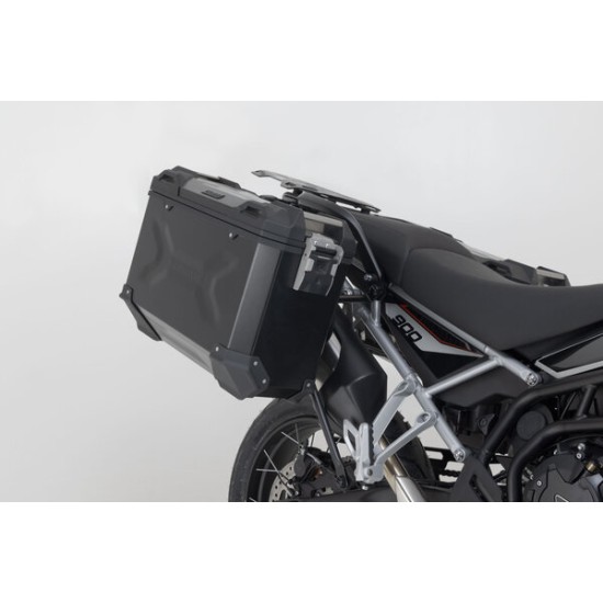 Ολοκληρωμένο σετ βάσεων και βαλιτσών SW-Motech TRAX ADV Triumph Tiger 900 GT/Rally/Pro -23 μαύρο 