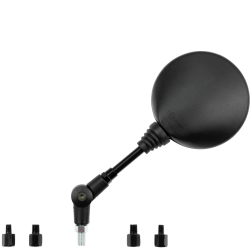 Καθρέπτης universal ρυθμιζόμενος - σπαστός Puig Legacy μαύρος