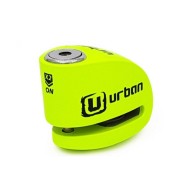 Κλειδαριά δισκόφρενου με συναγερμό Urban Security UR906X 6χιλ. fluo πράσινο