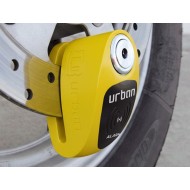 Κλειδαριά δισκόφρενου με συναγερμό Urban Security UR910Y 10χιλ. κίτρινη