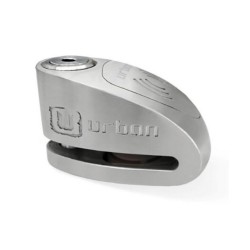 Κλειδαριά δισκόφρενου με συναγερμό Urban Security UR910S 10χιλ. inox steel