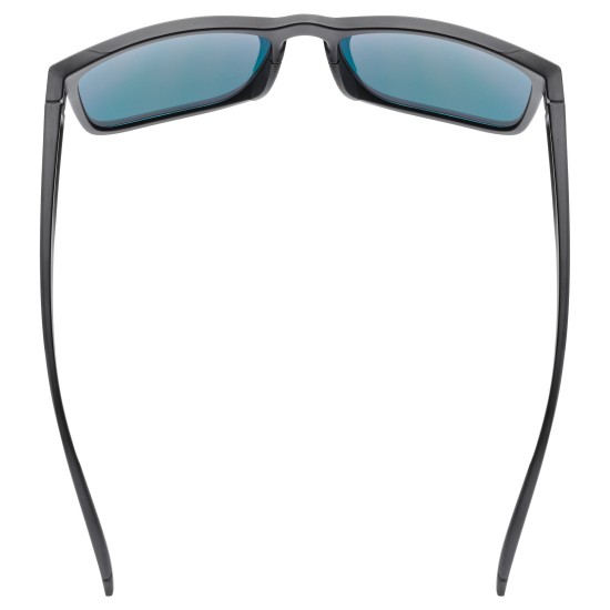 Γυαλιά UVEX Poise μαύρο ματ-καθρέπτης κόκκινο