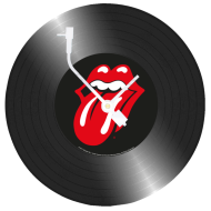 Ρολόι τοίχου Rolling Stones Logo