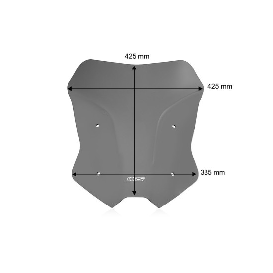 Ζελατίνα WRS Touring Μεσαία Yamaha Tracer 9/GT Σκούρο Φιμέ 25-