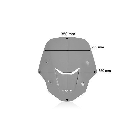 Ζελατίνα WRS Sport Honda XL 750 Transalp 25- Σκούρο Φιμέ