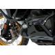 Προστατευτικά για κάγκελα προστασίας κινητήρα BMW F 900 GS μαύρα-ασημί (σετ)