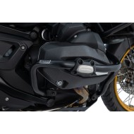 Προστατευτικά για κάγκελα προστασίας κινητήρα BMW R 12 nine T μαύρα-ασημί (σετ)