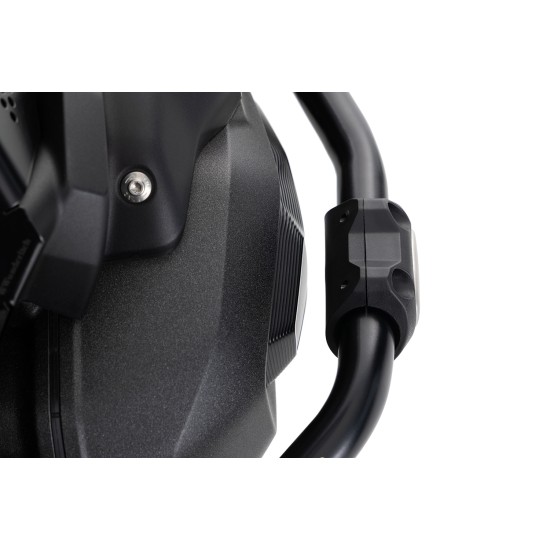 Προστατευτικά για κάγκελα προστασίας κινητήρα BMW R 12 nine T μαύρα-ασημί (σετ)