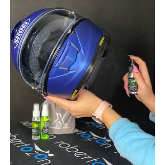 Σπρέι αποσμητικό κράνους mint με ιόντα αργυρου xzone 50ml