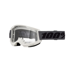 Μάσκα Moto/MTB 100% Strata 2 γκρι (διάφανος φακος) Μάσκα Moto/MTB 100% Strata 2 γκρι (διάφανος φακος)
