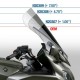 Ζελατίνα ZTechnik VStream Sport Touring ελαφρώς φιμέ Yamaha FJR1300 13-14