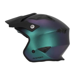 Κράνος Jet Acerbis Aria 22.06 χαμαιλέων μεταλλικό