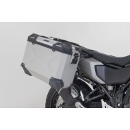 Ολοκληρωμένο σετ βάσεων και βαλιτσών SW-Motech TRAX ADV Yamaha Tenere 700 ασημί