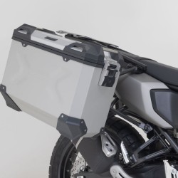 Ολοκληρωμένο σετ βάσεων και βαλιτσών SW-Motech TRAX ADV Yamaha Tenere 700 ασημί