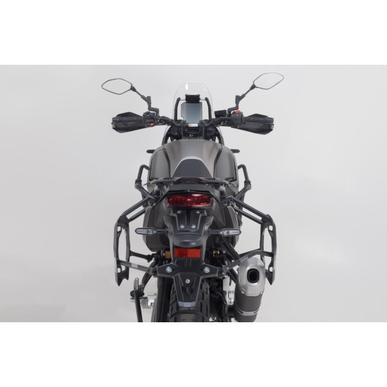 Ολοκληρωμένο σετ βάσεων και βαλιτσών SW-Motech TRAX ADV Yamaha Tenere 700 ασημί