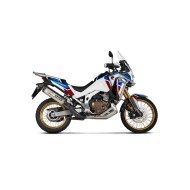 Τελικό εξάτμισης τιτανίου Akrapovic Slip-On Honda CRF 1100L Africa Twin -23  τιτάνιο-carbon