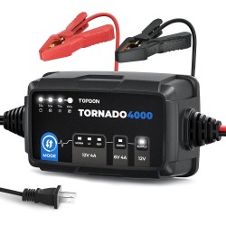 Φορτιστής-συντηρητής μπαταρίας Topdon T4000C 6V & 12V 4A