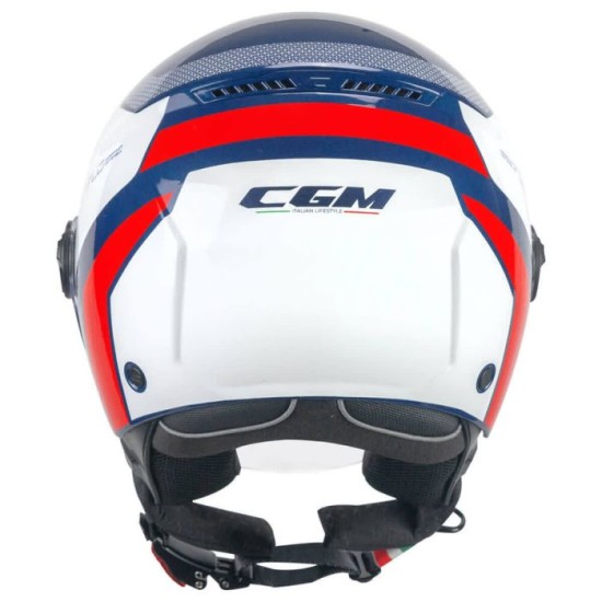 Κράνος CGM 167L Flo Sport μπλε λευκό κόκκινο γυαλιστερό Κράνος CGM 167L Flo Sport μπλε λευκό κόκκινο γυαλιστερό