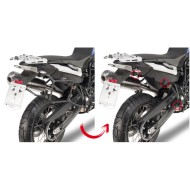 Βάσεις πλαϊνών βαλιτσών (ίσιες) Rapid Release GIVI BMW F 650 GS 08-17