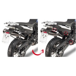 Βάσεις πλαϊνών βαλιτσών (ίσιες) Rapid Release GIVI BMW F 800 GS 08-17