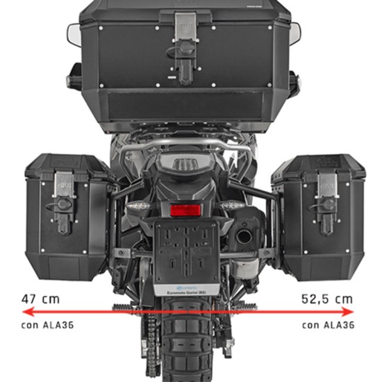 Βάσεις πλαϊνών βαλιτσών GIVI Monokey One Fit CFMoto 800MT-X Βάσεις πλαϊνών βαλιτσών GIVI Monokey One Fit CFMoto 800MT-X