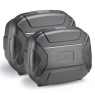 Topcase-Πλαϊνές βαλίτσες GIVI Trekker Lite 35 lt. μαύρες (σετ)