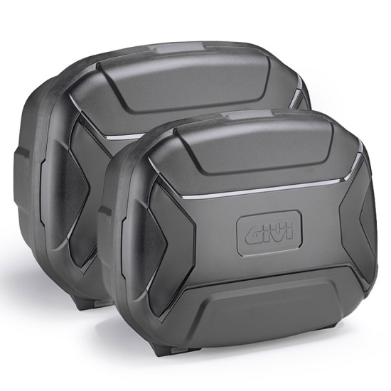 Topcase-Πλαϊνές βαλίτσες GIVI Trekker Lite 35 lt. μαύρες (σετ)