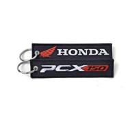 Μπρελόκ με λογότυπο Honda PCX 150 μαύρο-λευκό