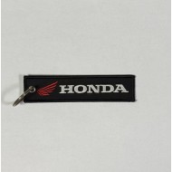 Μπρελόκ με λογότυπο Honda Supra X μαύρο - λευκό