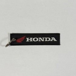 Μπρελόκ με λογότυπο Honda Supra X μαύρο - λευκό