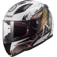 Κράνος LS2 Rapid II FF353 Boho λευκό μαύρο