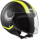 Κράνος LS2 Sphere Lux OF558 Crush μαύρο κίτρινο
