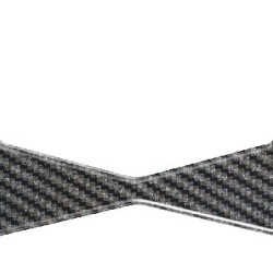 Κάλυμμα πλάκας τιμονιού One Design Kawasaki Z 750 / 1000 carbon look