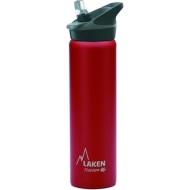 Μπουκάλι Θερμός ανοξείδωτο POLO Laken Jannu κόκκινο 750 ml
